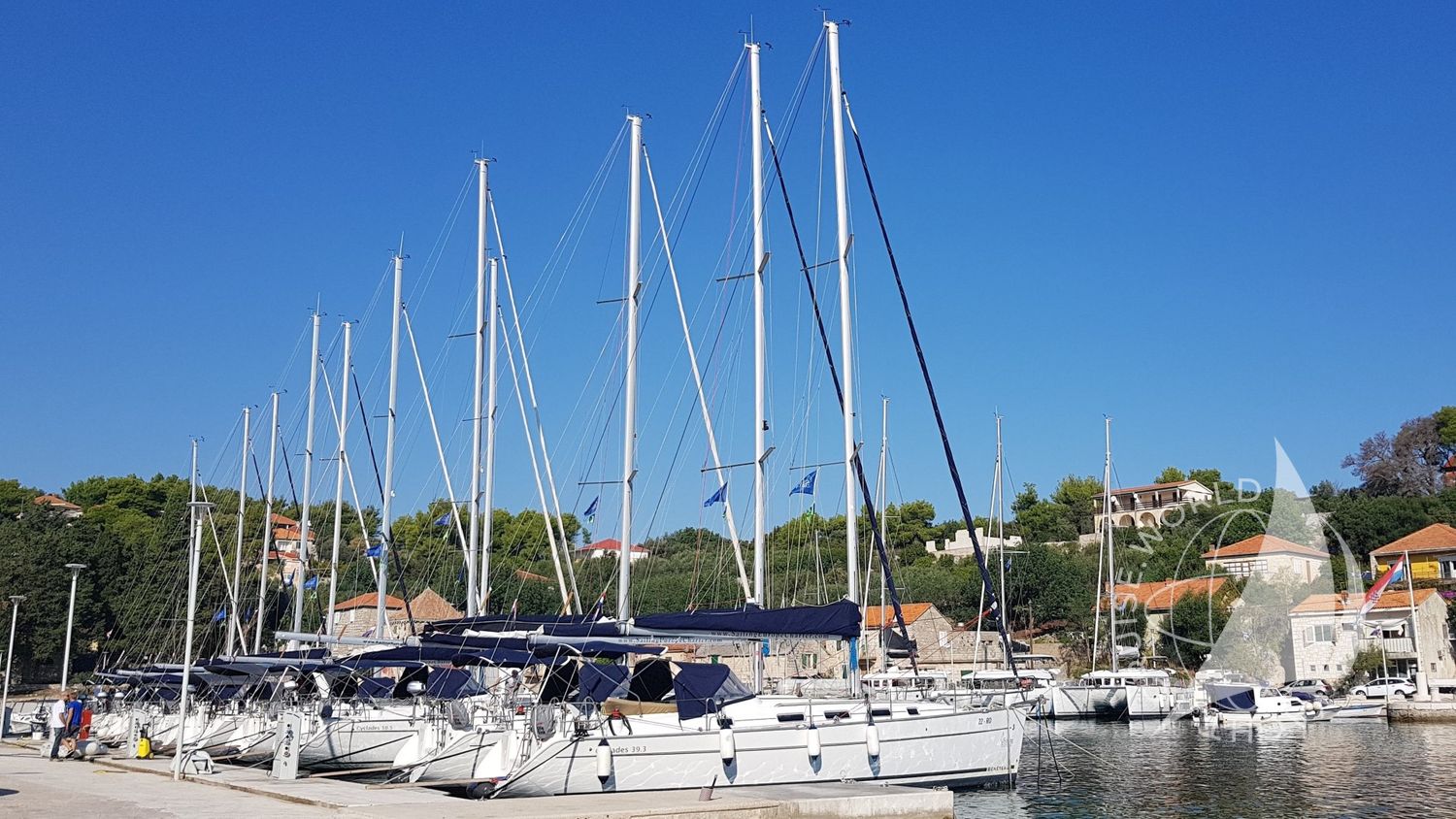 Marina Rogač - sailboats (photo taken 2019)