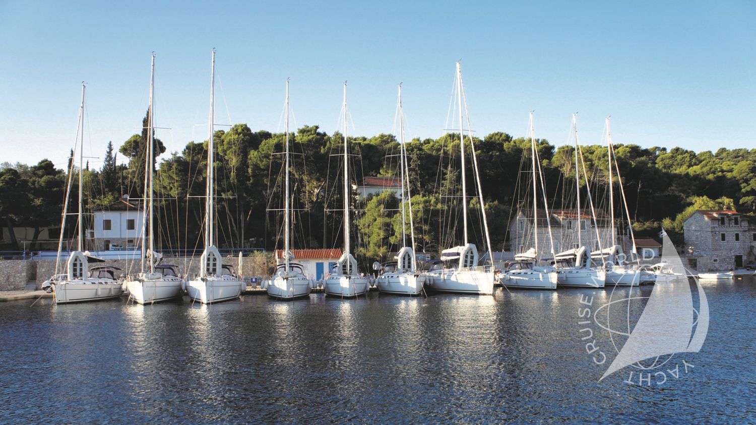Marina Rogač - sailboats (photo taken 2019)