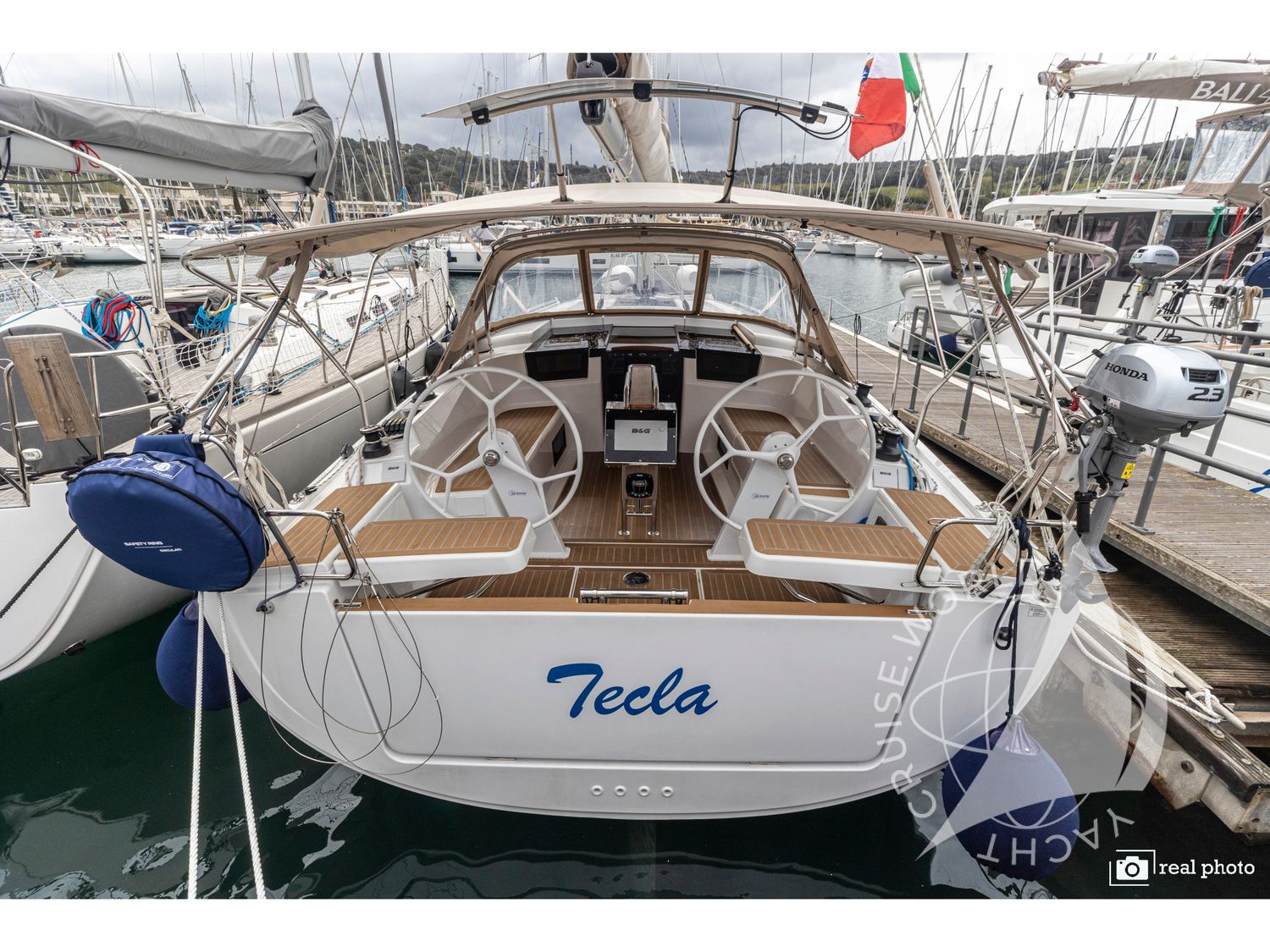 Tecla - Water maker, Solar Panel - BOTH SAILS triradial, Retractabile Bow Trust